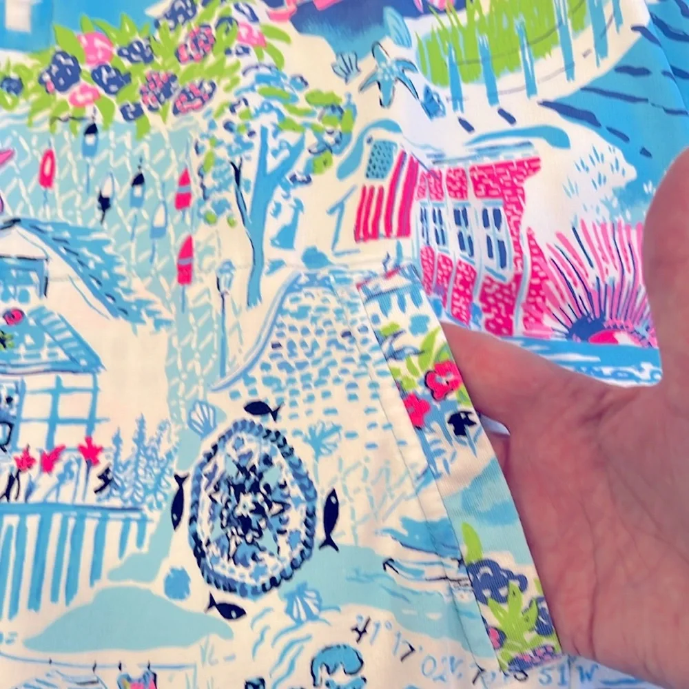 Lilly Pulitzer Skipper Popover Nantucket - Picture 7 of 9